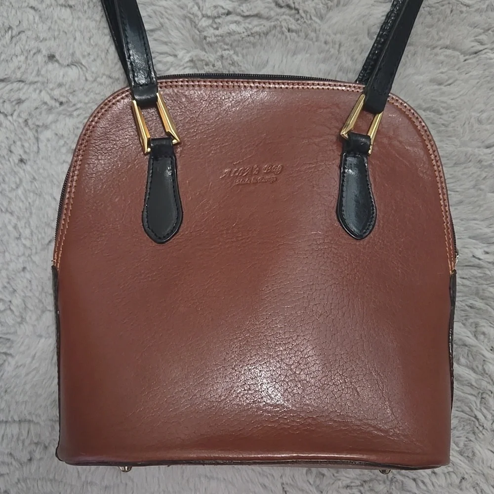 Alfa's Bag genuine leather made in Europe shoulder bag